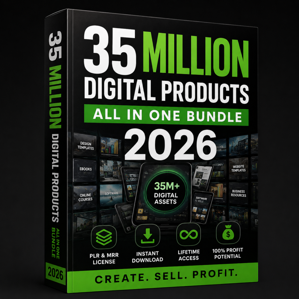 35 Million Digital Products All-in-One Bundle 2026®